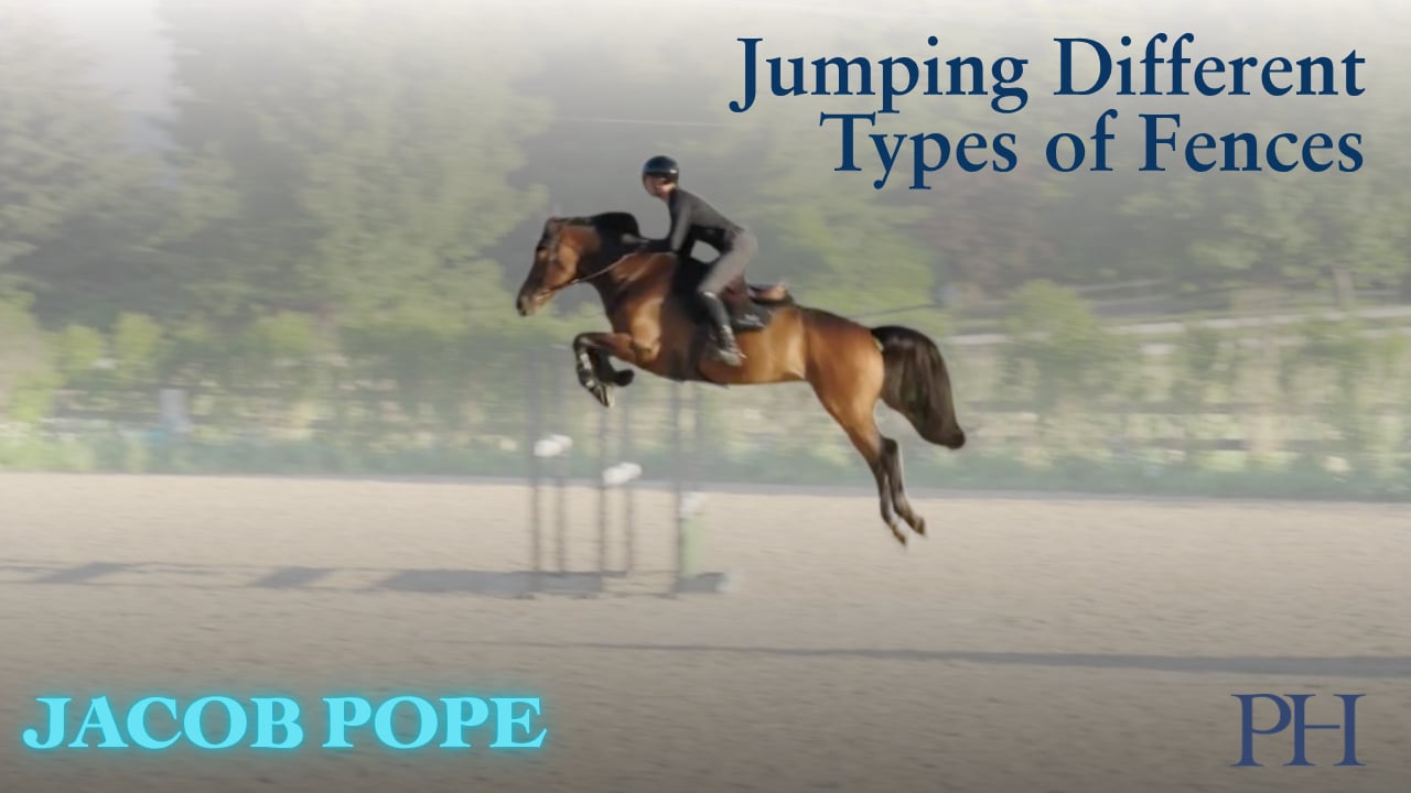 Jumping Different Types of Fences | Jacob Pope