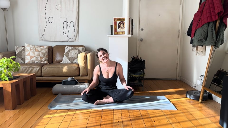Just Chill, a 30-minute gentle yoga class with Haley Havelock