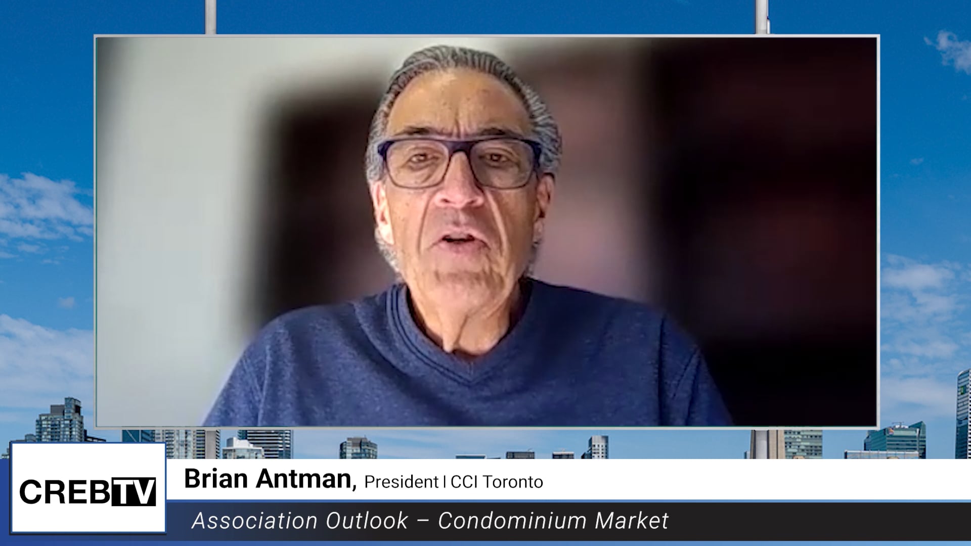 CREBTV S3 E15 with Brian Antman, VP of Finance and Accounting at Ace Condominiums and President of CCI Toronto