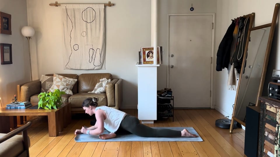 A Practice for Sore Muscles, a 45-minute yoga for runners class with Haley Havelock