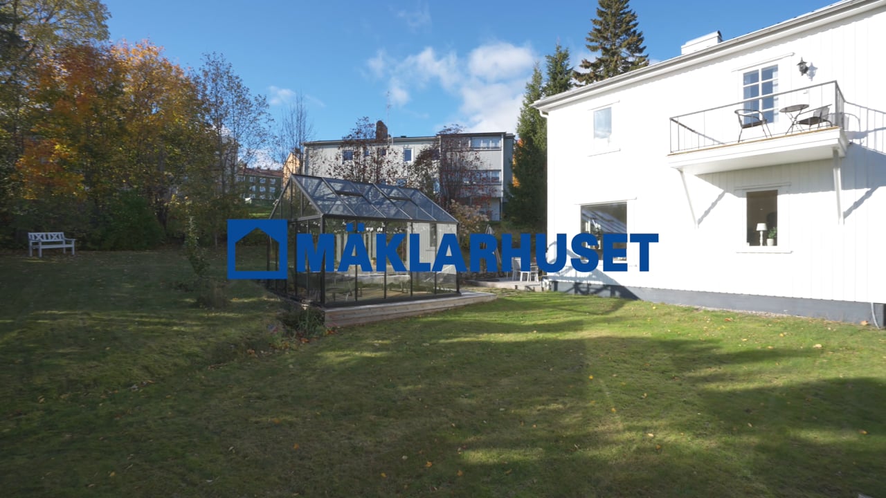 6 rum Villa på Nygatan 57 Centralt Örnsköldsviks kommun - video