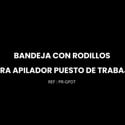 Bandeja con rodillos para apilador puesto de trabajo video