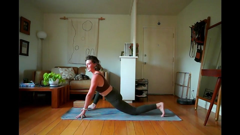 Hips Hips Hips, a 30-minute yoga class for tight hips with Haley Havelock