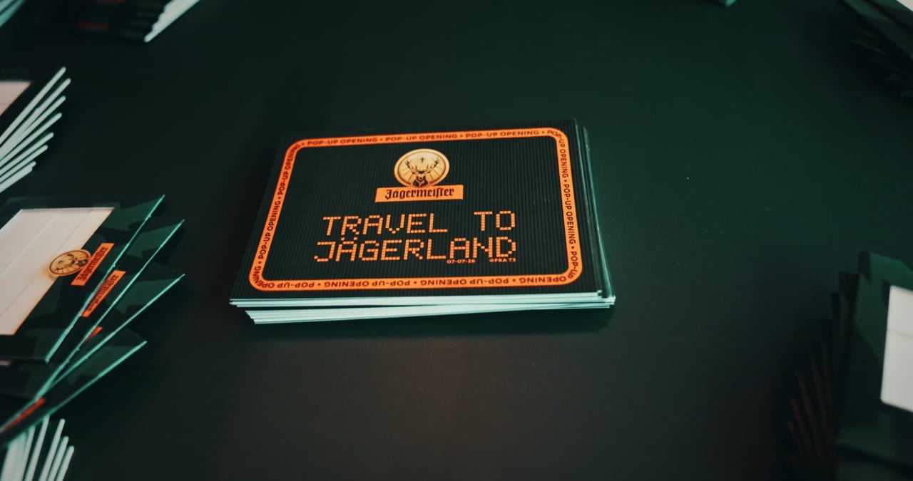 The Launch of Jägermeister's Dual Pop-Up Boutiques at Frankfurt Airport T3