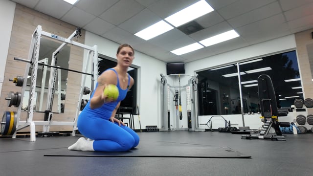 Prone pec major smash