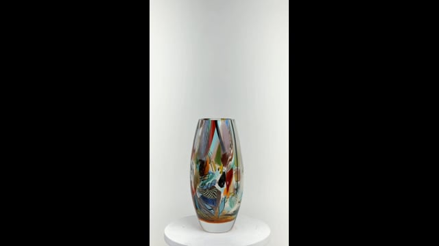 Vaso Oliva P Hippie I Arte Abstrata