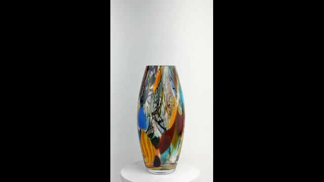 Vaso Oliva G Hippie I Arte Abstrata