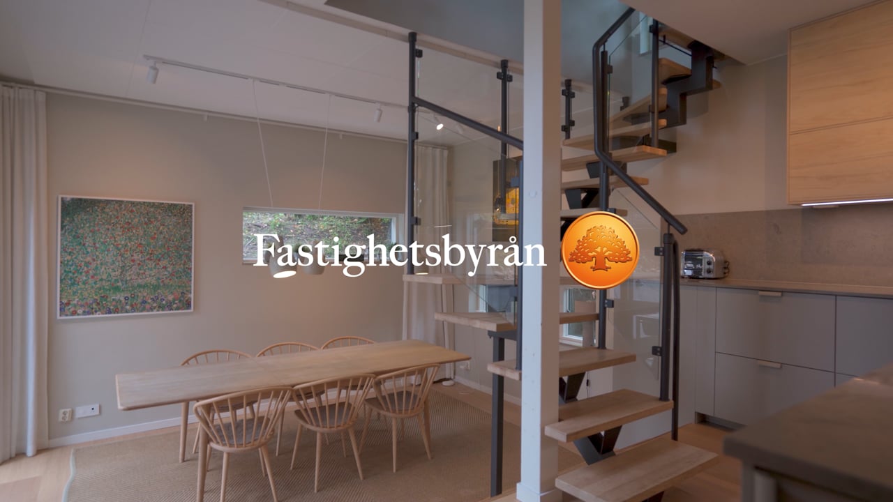 194 m² Villa på Skansvägen 32 Edsviken Sollentuna kommun - video