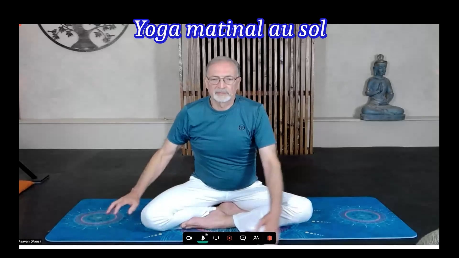 YOGA-Pratique matinale au sol