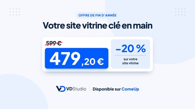 créer votre site vitrine sur mesure avec une maquette gratuite sous 72 h