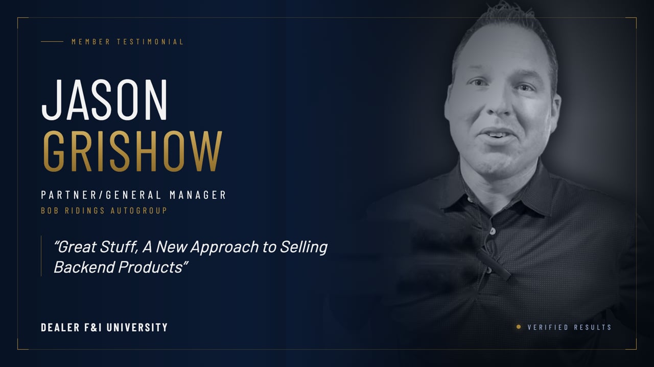 Jason Grishow video testimonial