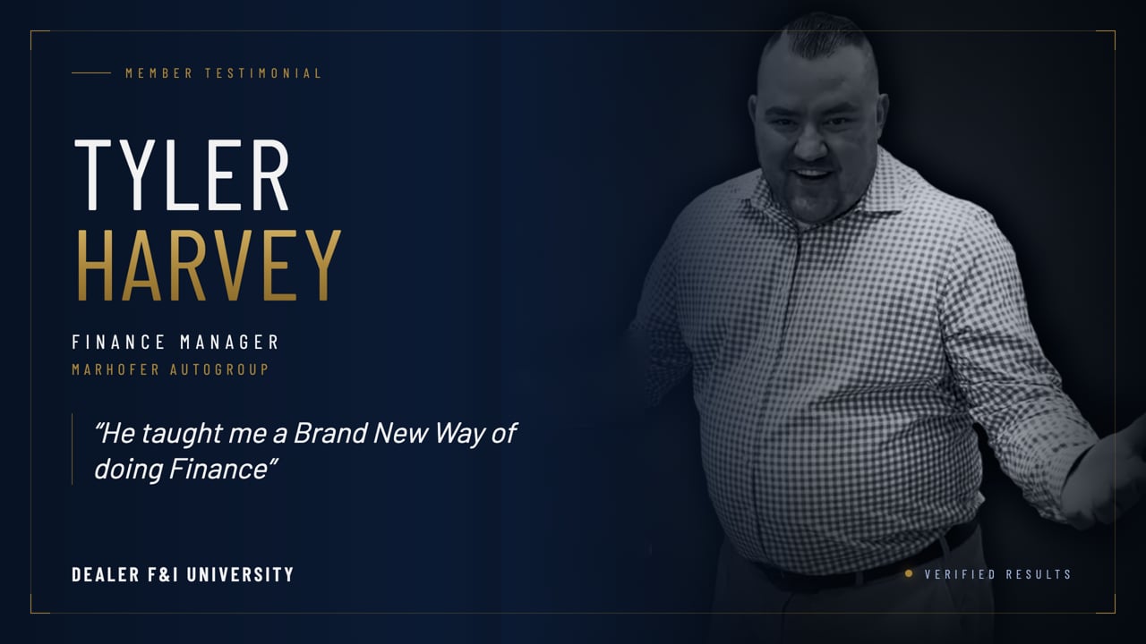 Tyler Harvey video testimonial