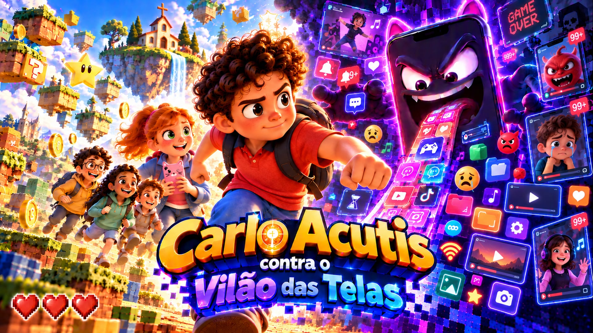 Carlo Acutis contra o Vilão das Telas
