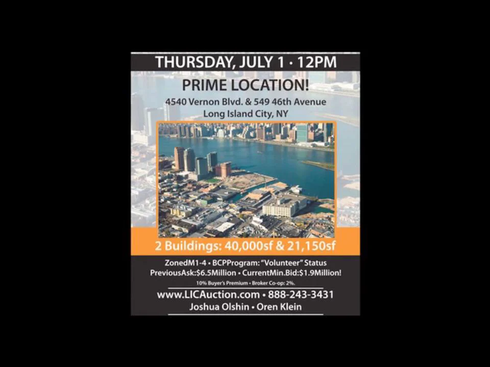 Real Estate Auction Long Island City, NY on Vimeo
