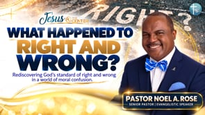 “What Happened to Right and Wrong?” | (Service)