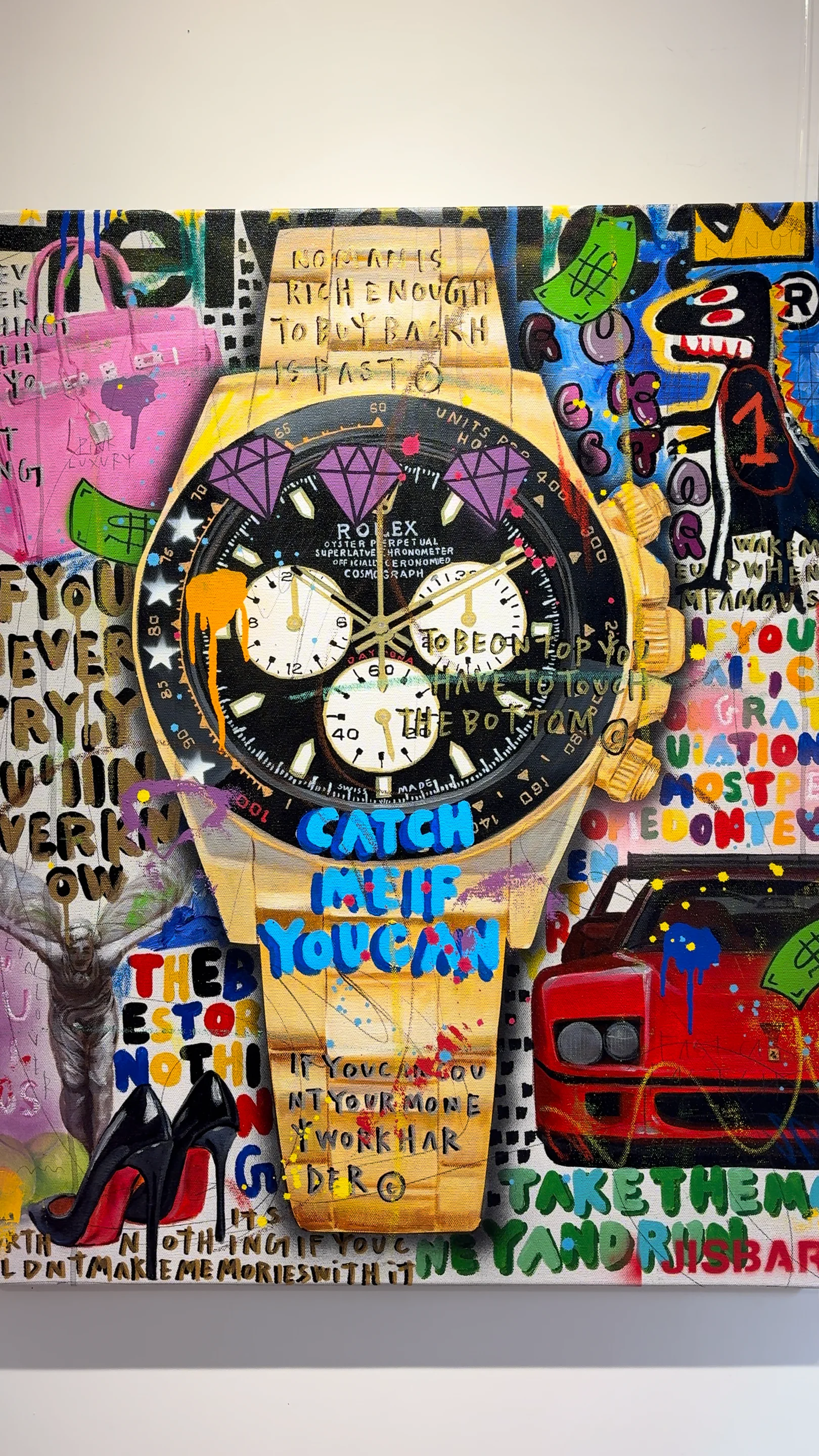 Catch The Gold Rolex (2026) by Jisbar - For Sale | Artsy