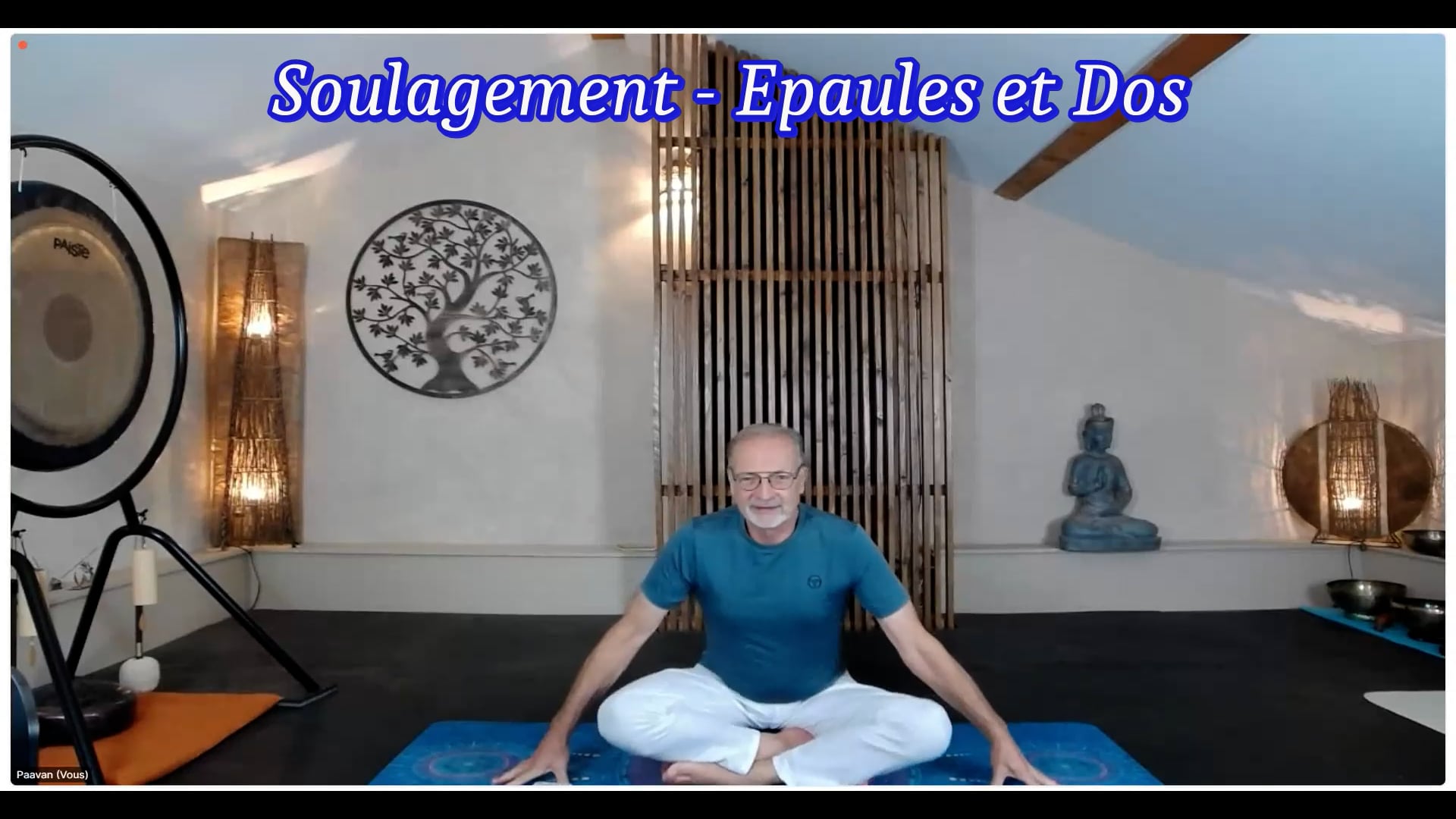 YOGA-Soulagement Dos-Epaules