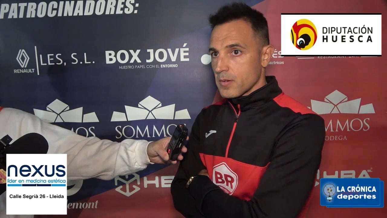DAVID JIMÉNEZ (Entrenador Fraga) UD Fraga 2-0 CD Binéfar / J 6 / 3ª RFEF