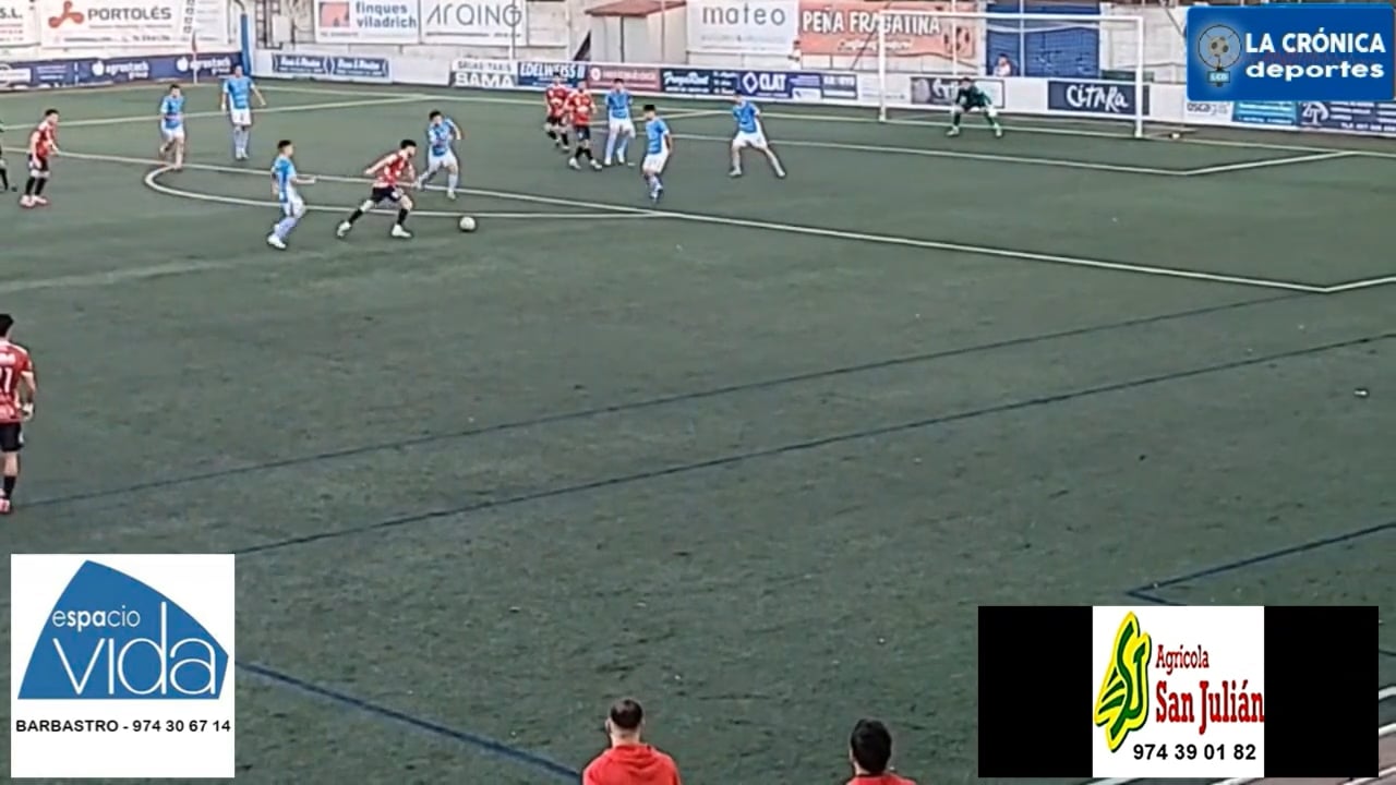 (RESUMEN Y GOLES) UD Fraga 2-0 CD Binéfar / Jor. 6 / 3ª RFEF