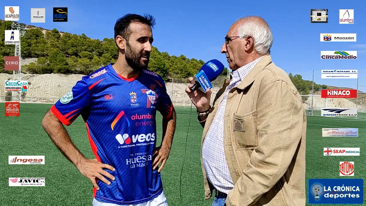 KIKE  RAUSELL (Jugador Monzón) R.Zaragoza D.Aragón 3-0 At.Monzón / J 6 / 3ª RFEF