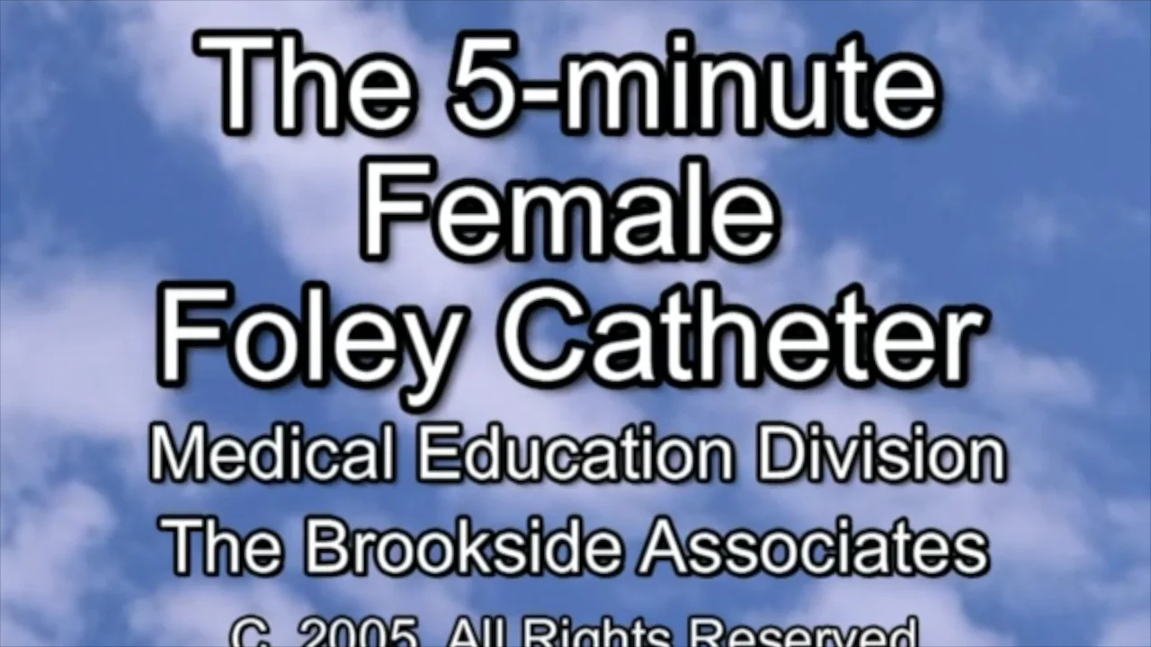 Foley Catheter Insertion Preview VSOTT | Videos & Movies on Vimeo