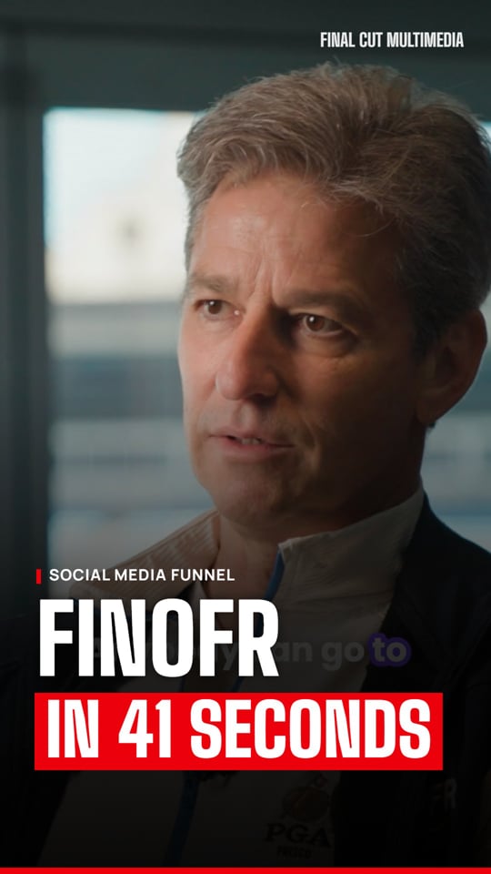 FINOFR Brand Funnel vertical video, produced by Final Cut Multimedia in Charlotte NC