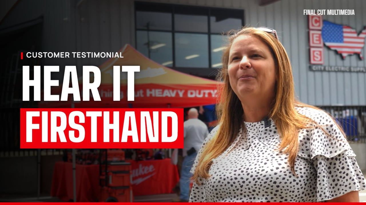 City Electric Supply Testimonial Video, produced by Final Cut Multimedia in Charlotte NC