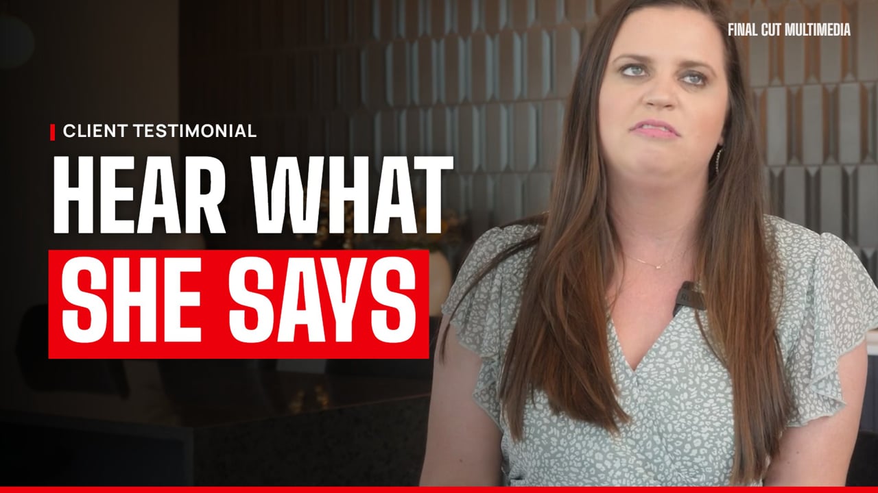 Final Cut Multimedia Client Testimonial, produced by Final Cut Multimedia in Charlotte NC