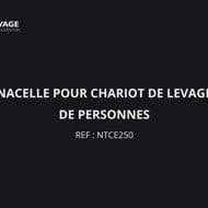 Vidéo de la Nacelle pour Chariot de levage de personnes