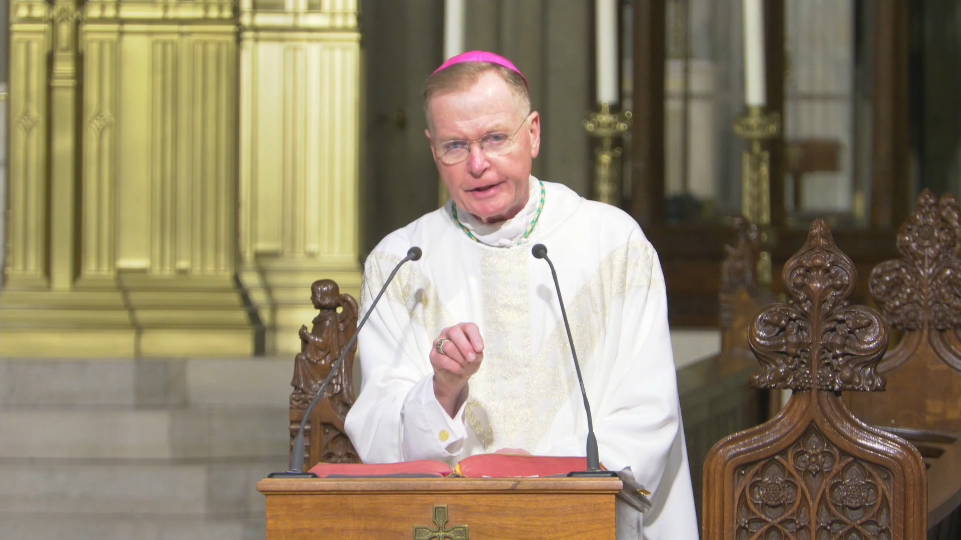 Mass from St. Patrick's Cathedral - October 12, 2026