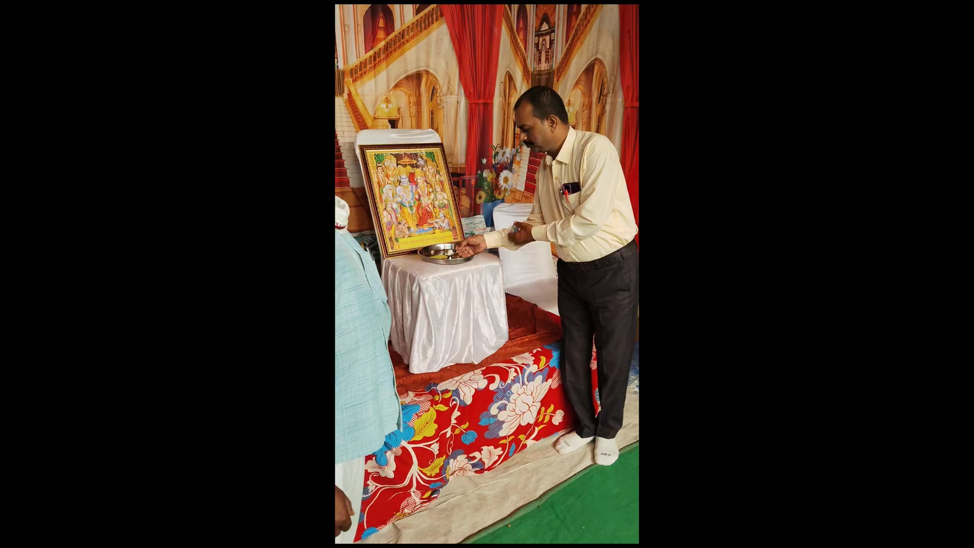 नवयुवक रामलीला समिति बहिंगवा जोगीपुर का भव्य शुभारंभ, दीप प्रज्ज्वलित कर अतिथियों ने किया उद्घाटन
