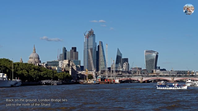 London walking tour video: The Shard