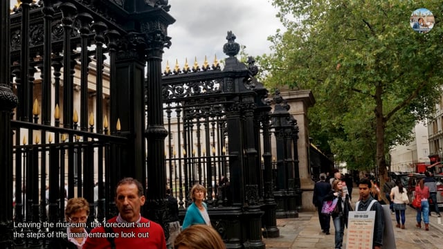 London walking tour video: British Museum