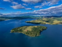 Cromwell Island – Private island in Montana, United States – video thumbnail