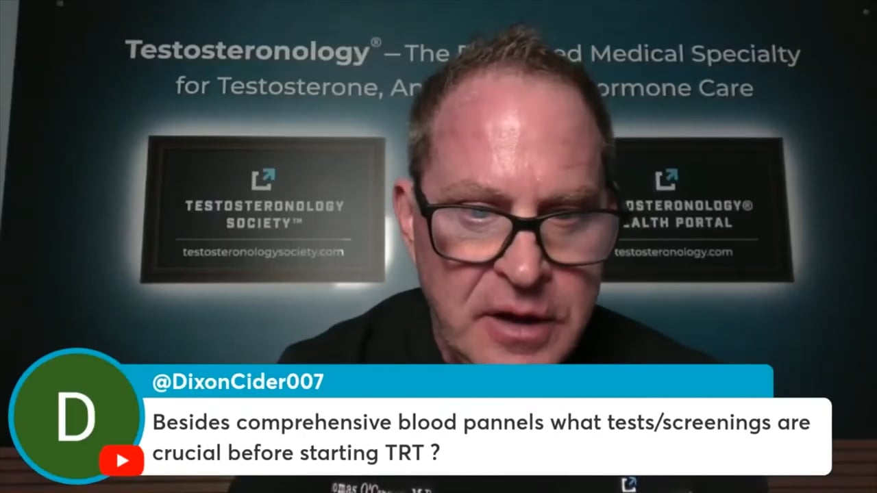 What Screenings Should You Get Before Starting Testosterone?