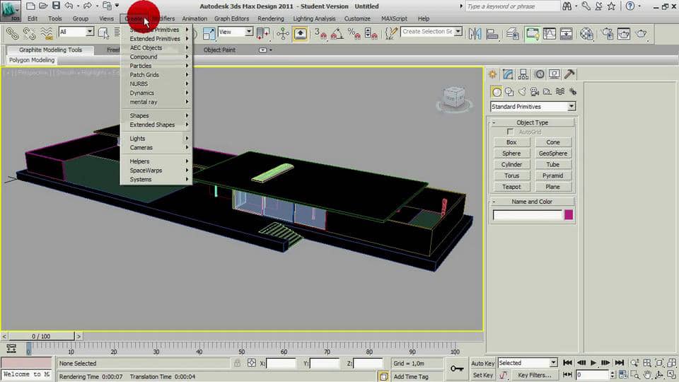 Daylight System in 3DS MAX 2012 on Vimeo