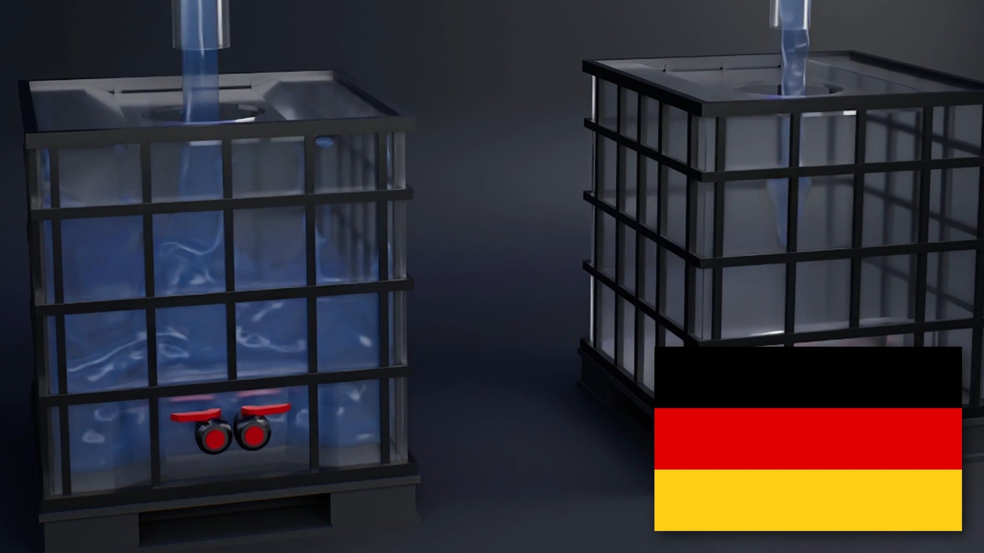 The water tank video - German