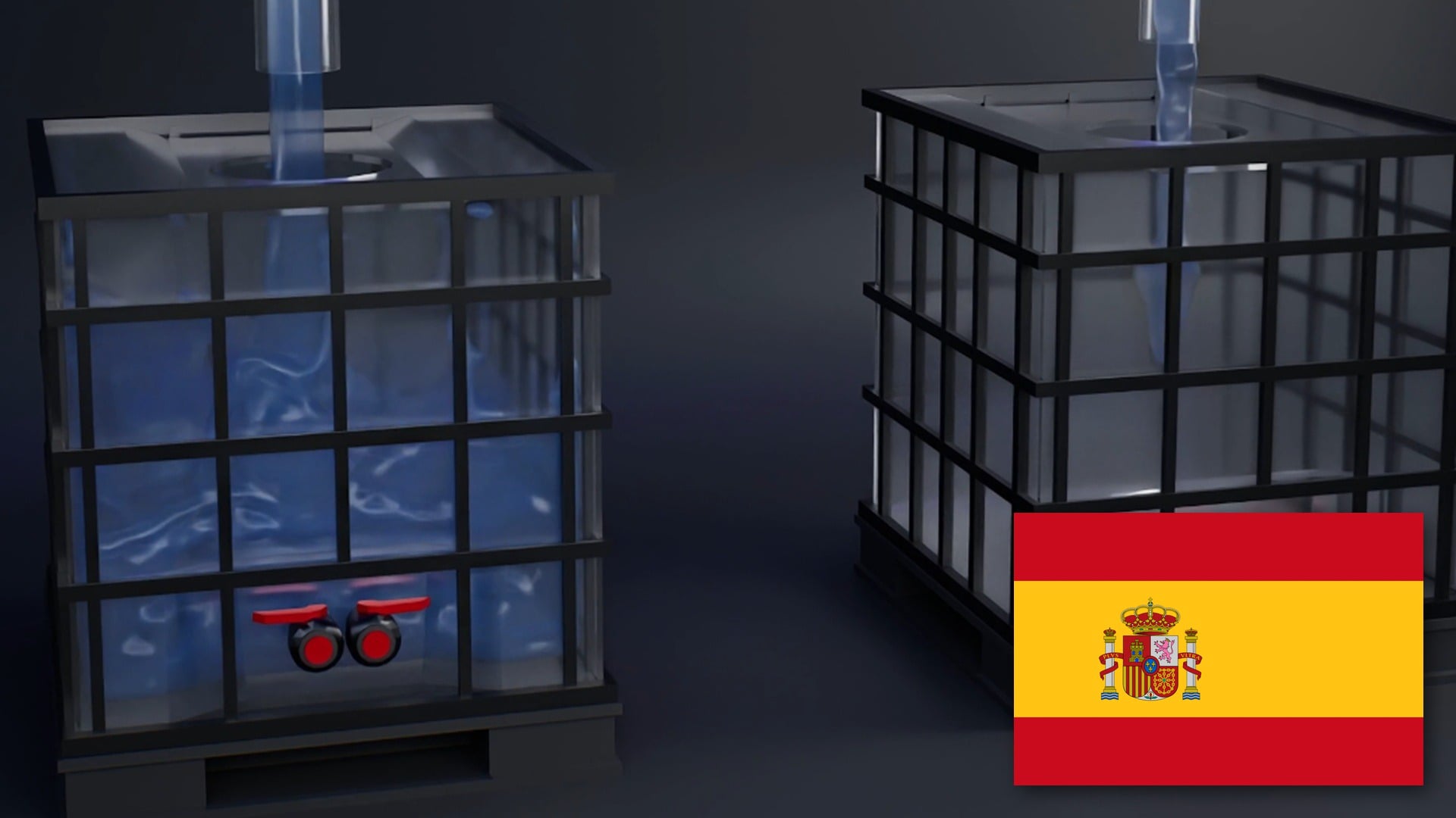 The water tank video - Spanish