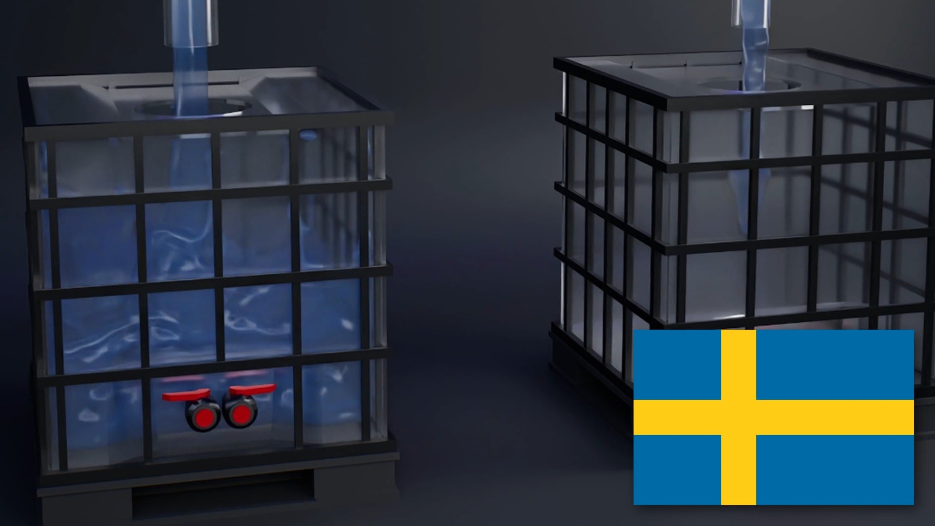 The water tank video - Swedish