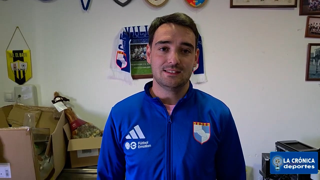 DAVID MIGUÉL (2ª Entrenador Alagón) CF Villa De Alagón 1-0 Santa Anastasia CF / Jor. 6 - Preferente Gr 1