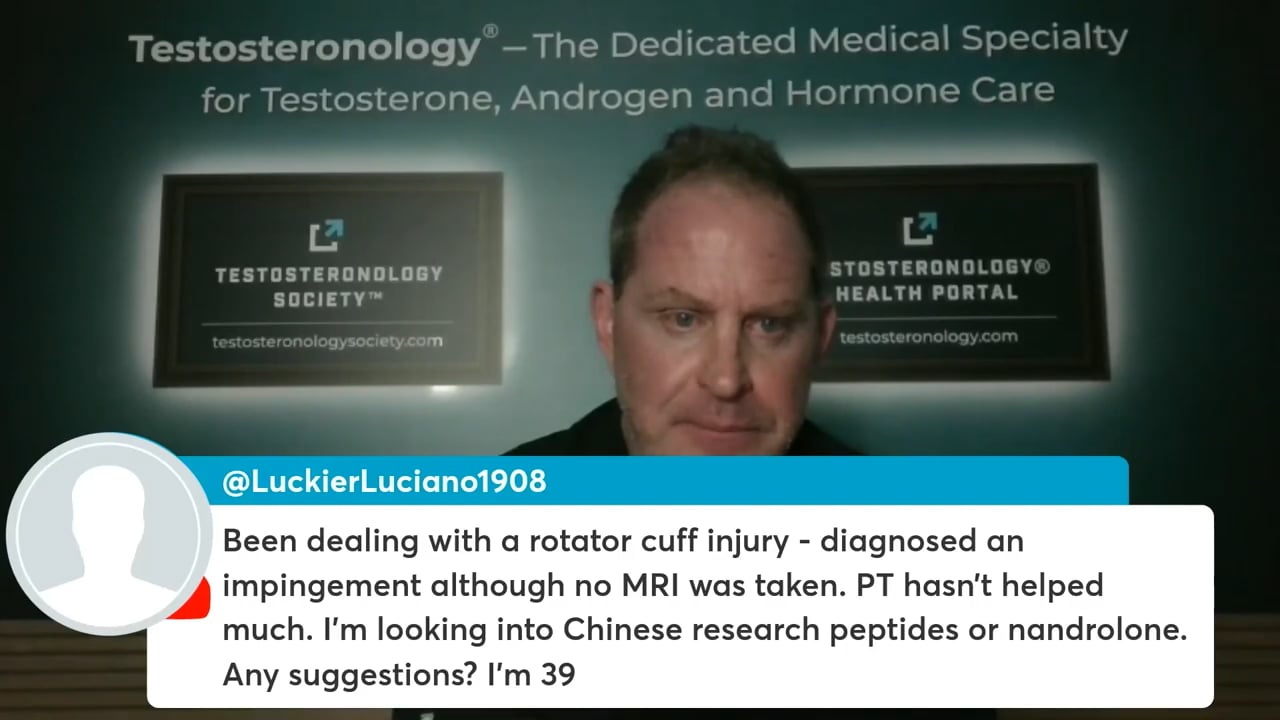 Can Peptides Or Nandrolone Help A Rotator Cuff Injury?