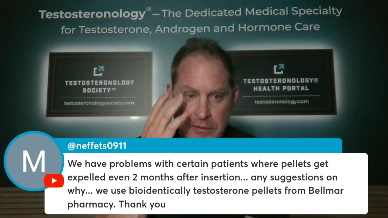 Why Do Testosterone Pellets Extrude After Insertion?