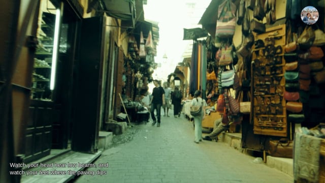 Fez walking tour (video): Talaa Kebira – The Covered Stretch of the Street
