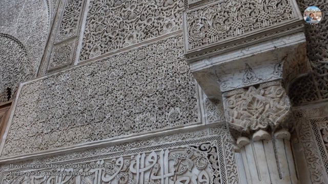 Fez walking tour (video): Al Attarine Madrasa – The Lane off the Spice Market