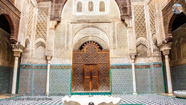 Fez walking tour (video): Al Attarine Madrasa – The Courtyard Jewel