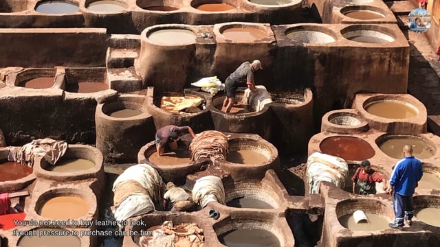 Fez walking tour (video): Al Qarawiyyin – On Toward Chouara Tannery