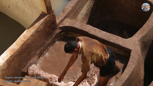 Fez walking tour (video): Chouara Tannery – Hides, Labour and Tradition