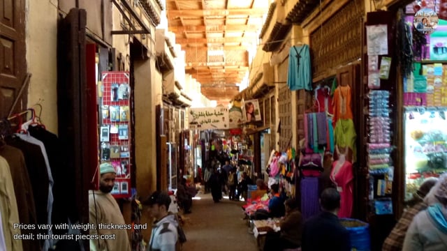 Fez walking tour (video): Place Seffarine – Vessels, Trays and Daily Metal