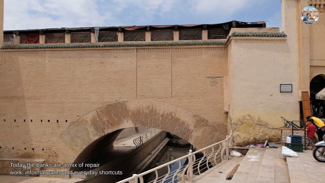 Fez walking tour (video): Bab Rcif – River Edge and Neighbourhood Life