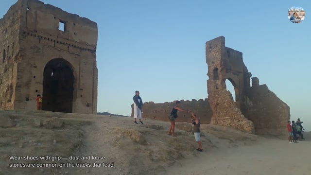 Fez walking tour (video): Bab Rcif – The Climb Ahead to the Tombs